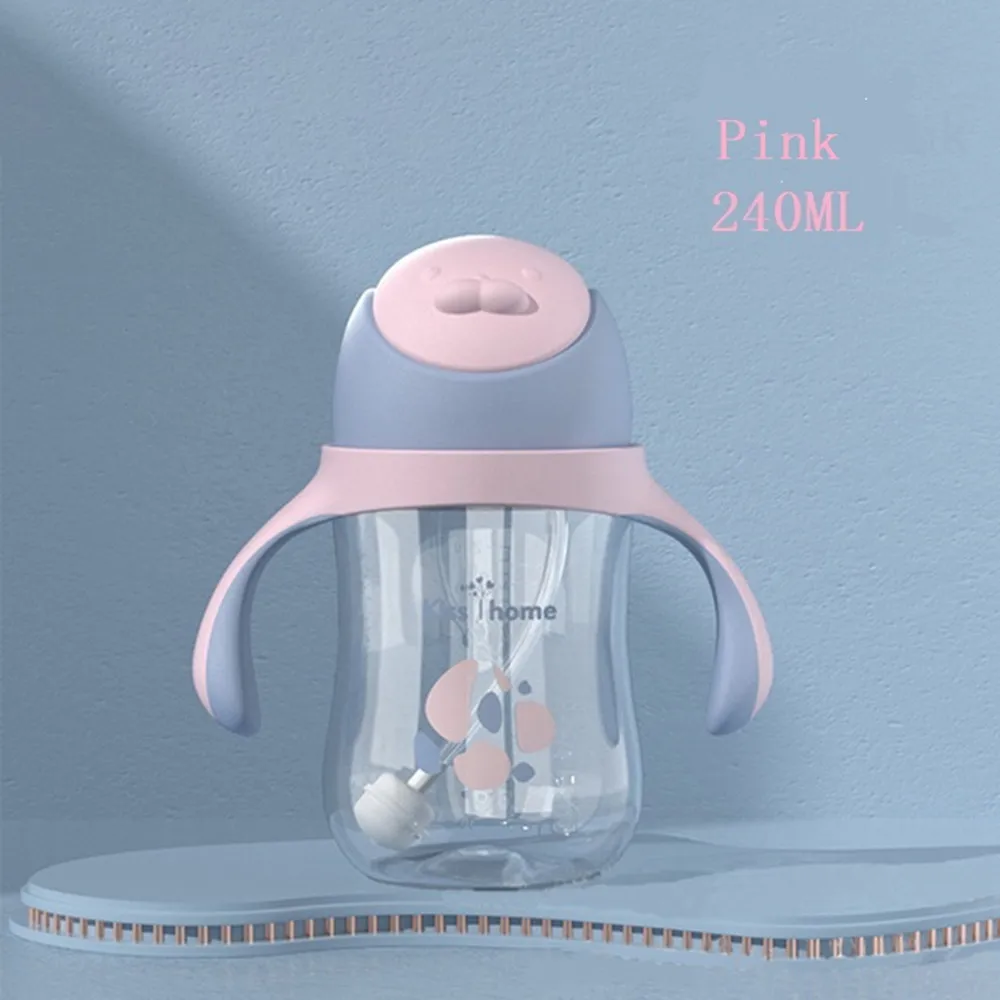 Новинка детская чашка для питья с гравитационным шариком ручка питьевой воды