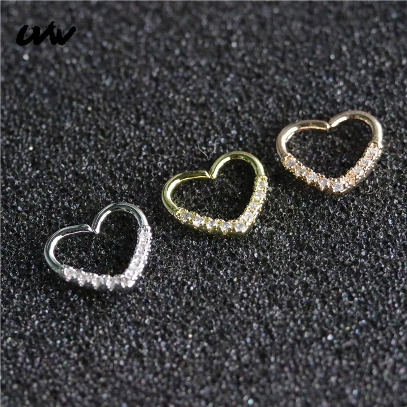 Серьги-гвоздики женские из нержавеющей стали ювелирные изделия для пирсинга с