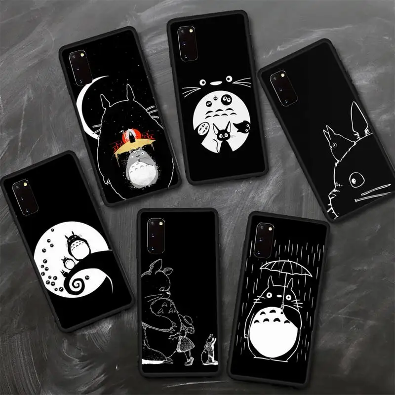 

Studio Ghibli Totoro Phone Case For samsung Galaxy J6 J7 J8 prime note 8 9 10 20 lite plus pro ultra Cover