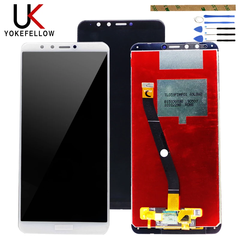 LCDs для Huawei Y9 2018 ЖК дисплей с сенсорным экраном в сборе FLA L22 LX2 LX1 LX3 дисплей|Экраны