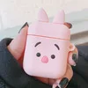 B8 Чехол для airpods 1/2 с милой уткой и милым котом из мультфильма для air pods 2, силиконовый чехол, Bluetooth, беспроводной чехол для наушников - Цвет: B8