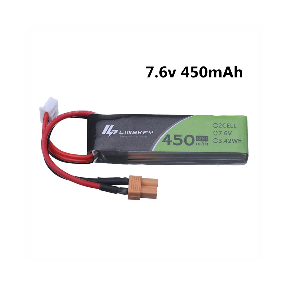 2S 3S 7 6 v 11 4 V 4S 15 2 450MAH 80C Lipo аккумулятор XT30 Разъем для RC CineBee Cine Whoop BetaFPV Квадрокоптер