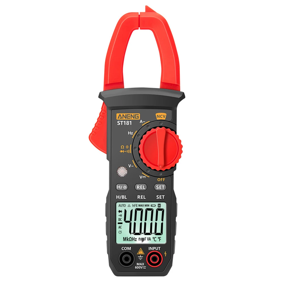 Цифровой измеритель тока 4000 отсчетов мультиметр Амперметр тестер напряжения