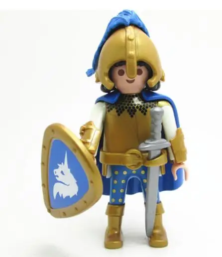 Playmobil Фигурка Игрушки мини фигурка Playmobil полицейская принцесса военные фигурки аксессуары Refills игрушки - Цвет: 13