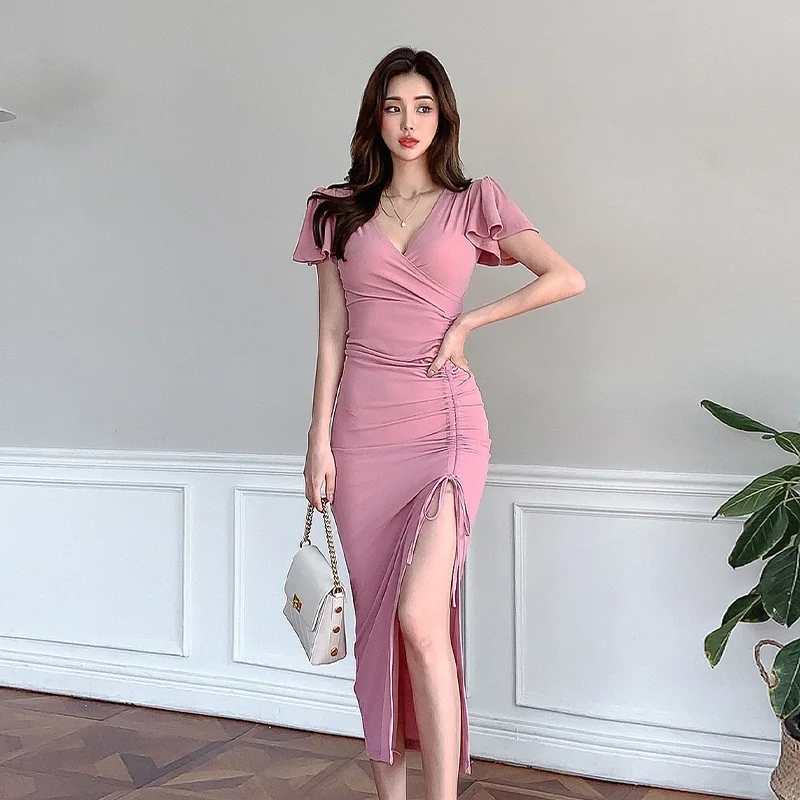 

Брендовые Элегантные корейские туфли-лодочки, Женская обувь в стиле пэчворк из Повседневная обувь карандаш, сексуальное платье с v-образным...