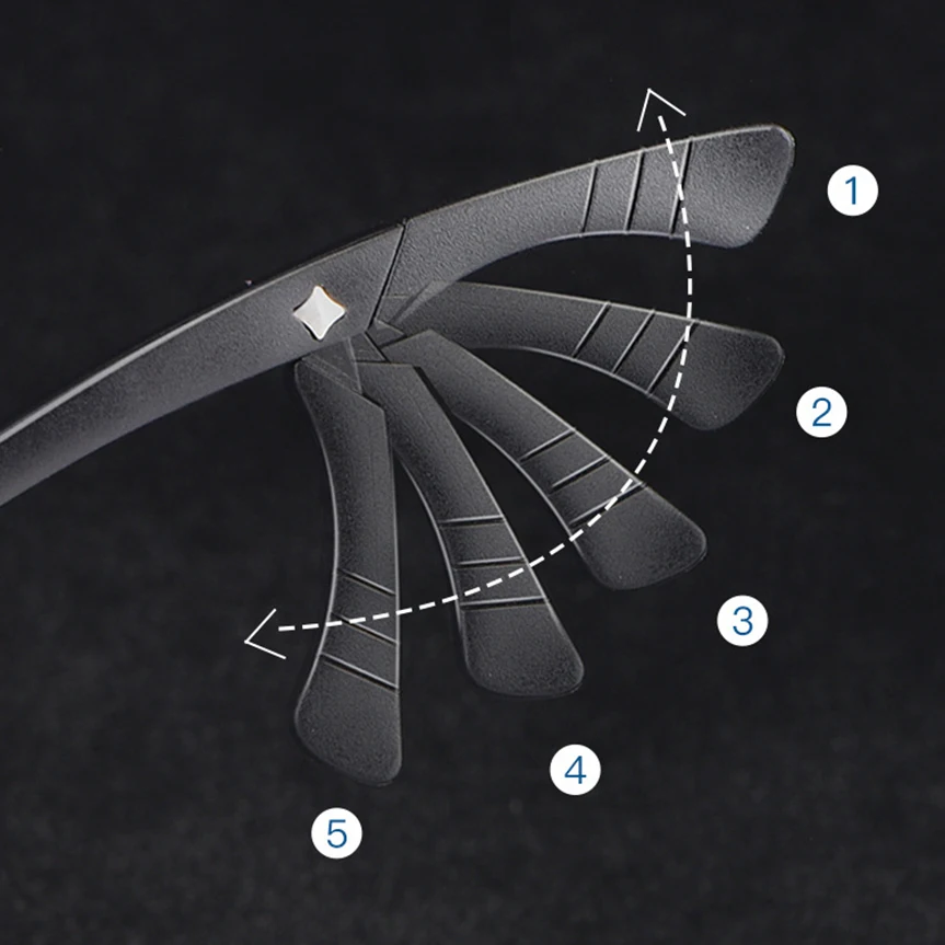 Zerosun мужские очки с оправой регулируемые модные спортивные по рецепту для