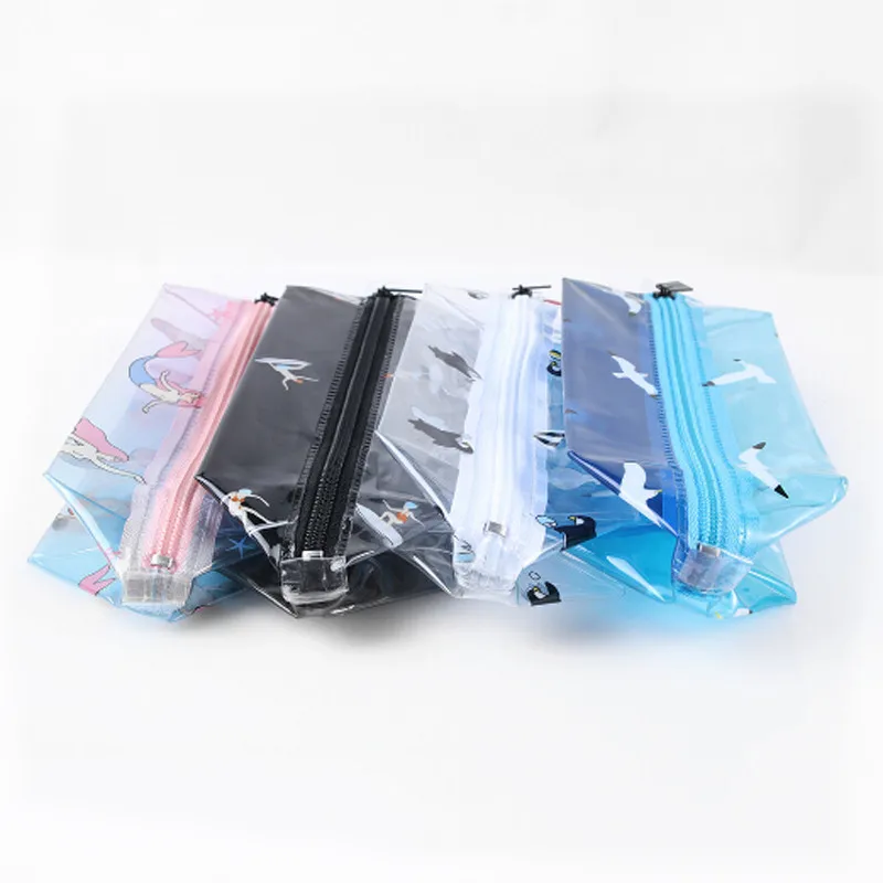Seagull Print Transparent Waterproof Makeup Make up Cosmetic Bag Travel Wash Toothbrush Pouch Toiletry Organizer Tools Sac | Багаж и сумки