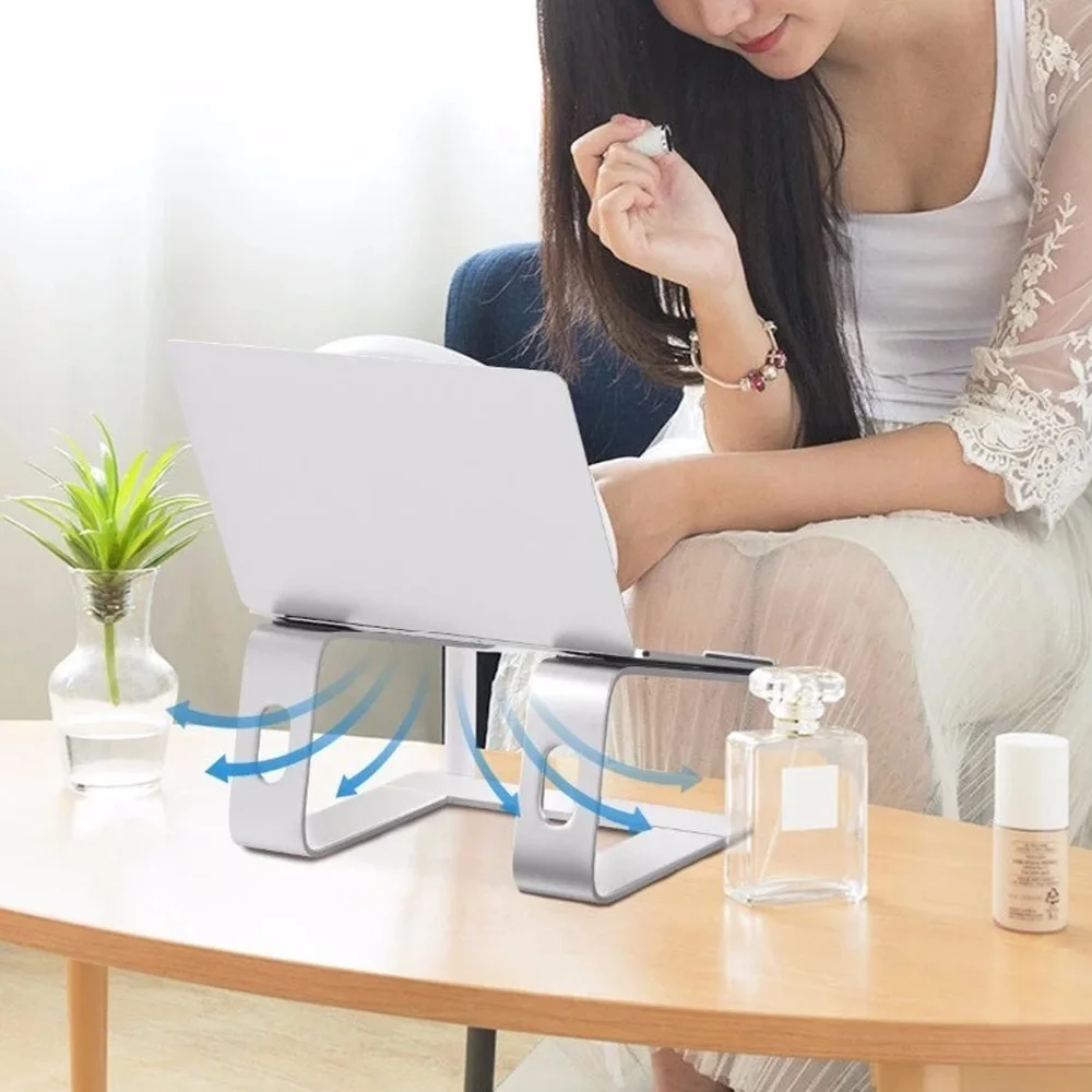 Подставка для ноутбука держатель из алюминиевого сплава поднятие компьютера