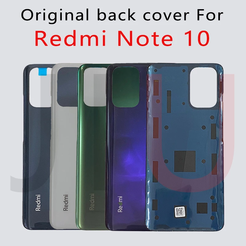 Оригинальная крышка батарейного отсека для Xiaomi Redmi Note 10 note 10s | Мобильные телефоны