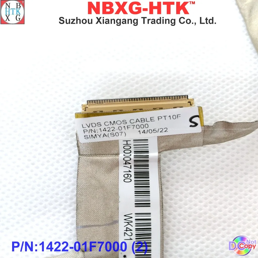 Новый гибкий видеокабель для ЖК-дисплея Toshiba Satellite C50 C50-A C55 C50D PT10 PT10F кабель