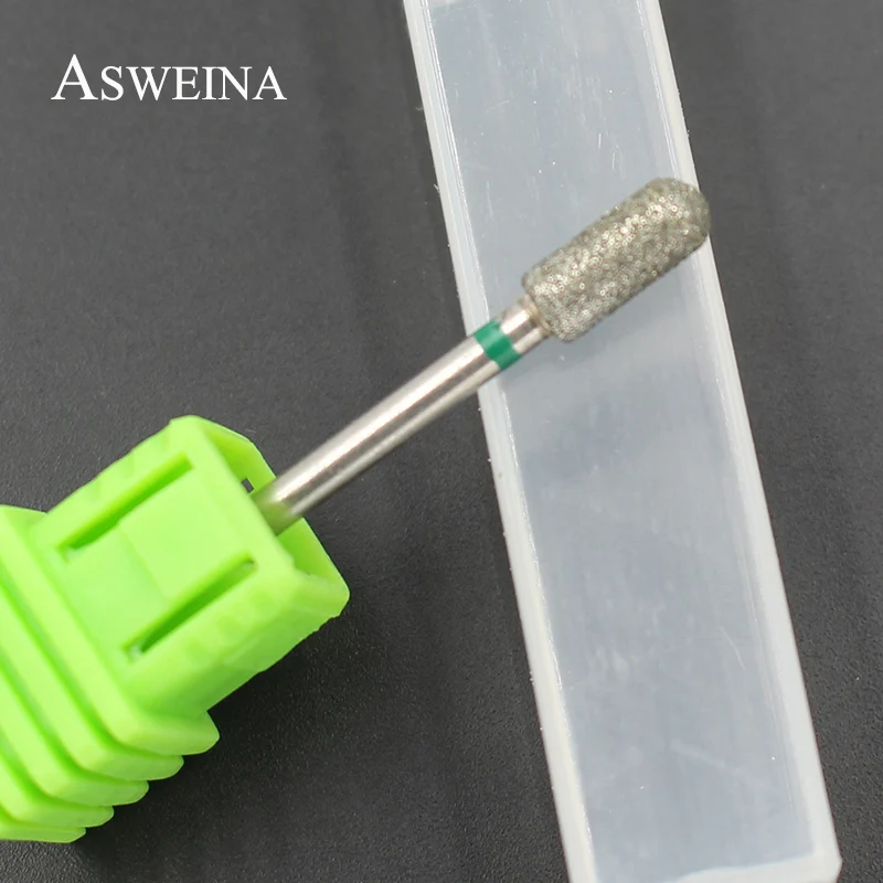 ASWEINA, 3 размера, алмазные сверла для ногтей, фрезы для ногтей, пилочки для ногтей, электрическая дрель, устройство для маникюра, аксессуары для машины