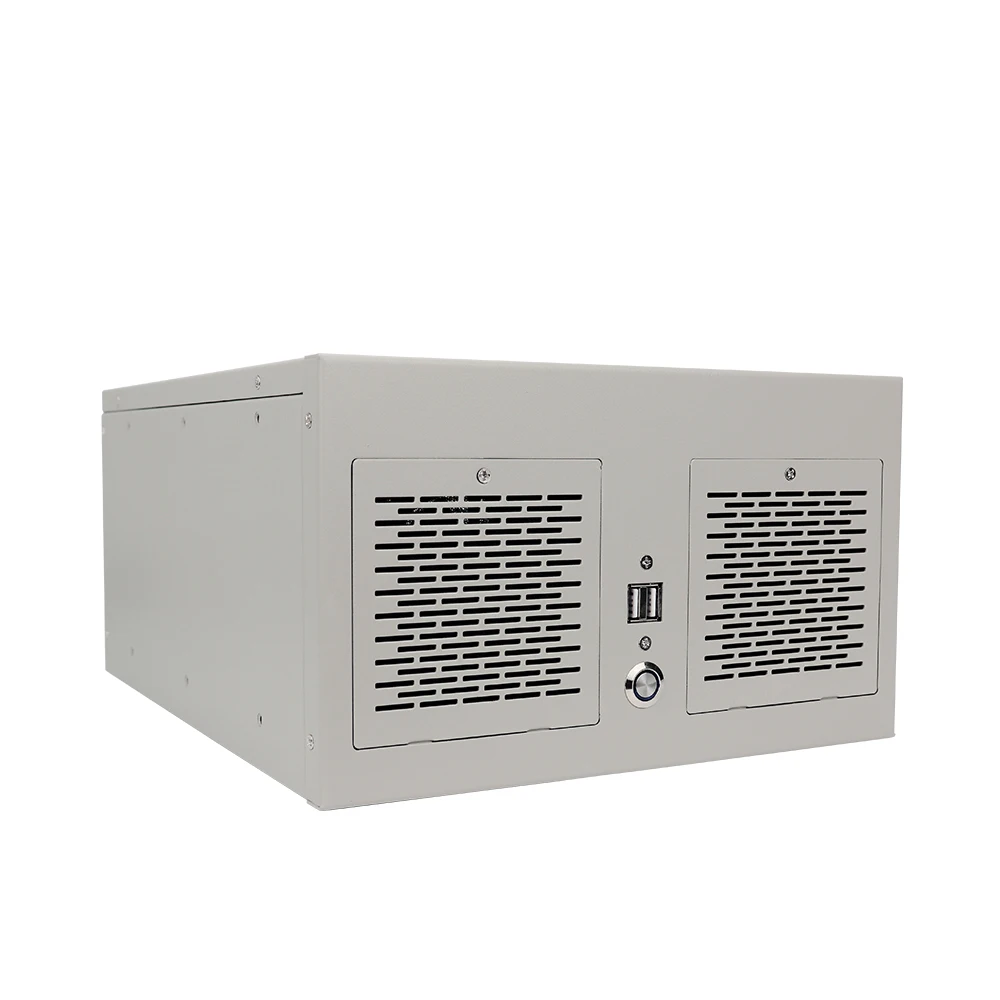 Verkaufen Yanling 19 Zoll Rack Montieren Server Intel I5 3450 Quad Core Dual Lan 6 COM 4U Industrielle Computer Mit 2 * PCIE 2 * PCI Für Windows Xp
