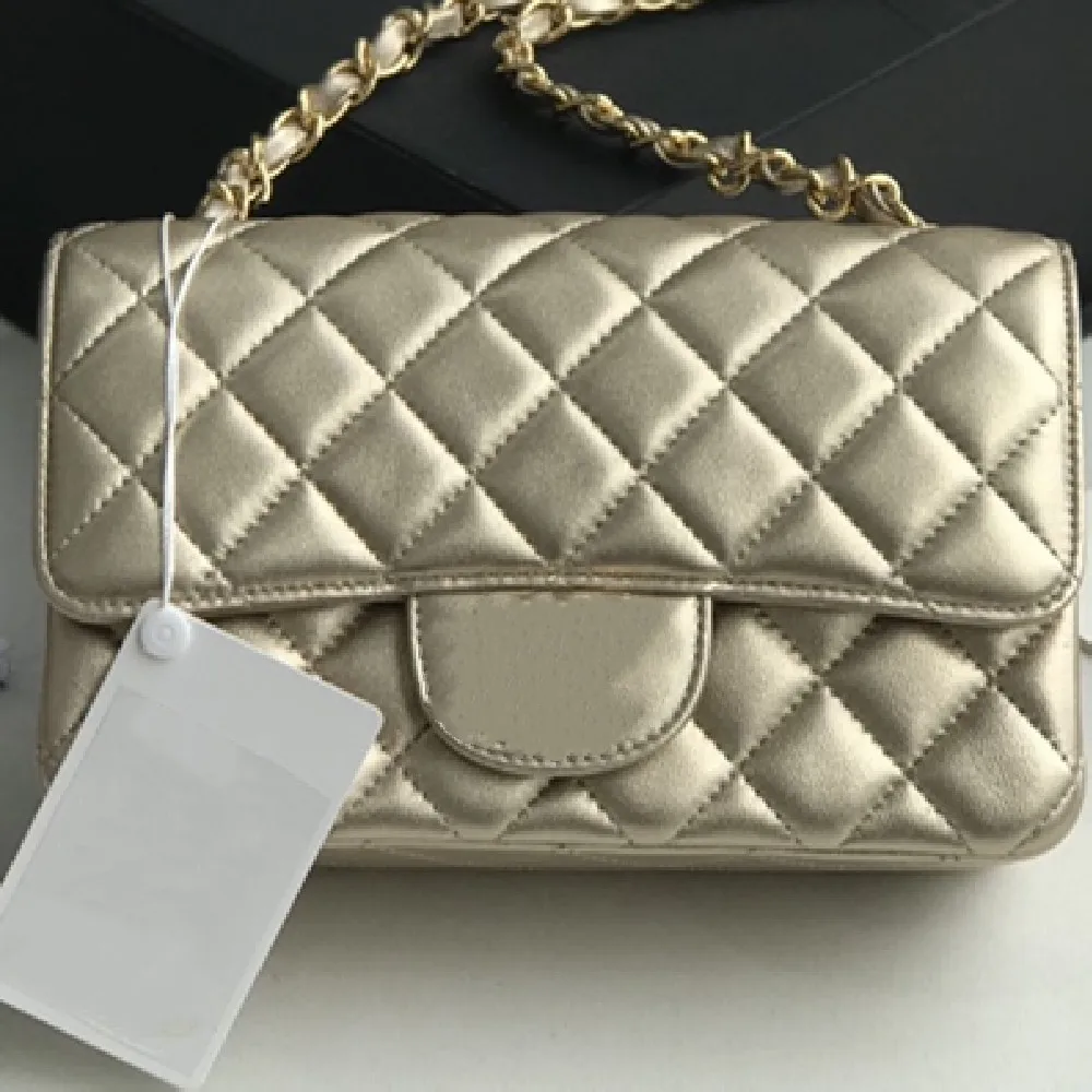 

Autumn and winter new luxury chain bag ladies designer high-quality solid color leather handbag shoulder bag chain