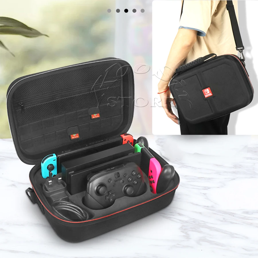 Сумка для хранения Nintendo Switch + чехол из ТПУ пленка закаленного стекла ручки Joycon