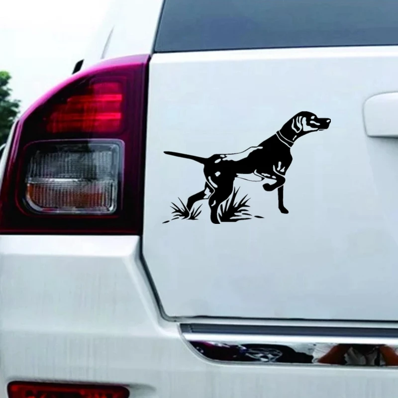 

40710# Die-Cut Vinyl Decal Hunting Dog Car Sticker Waterproof Auto Decors on Car Body Bumper Rear Window