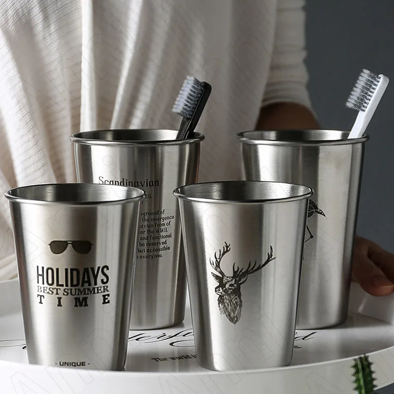 

Набор аксессуаров для ванной из нержавеющей стали с аппликацией