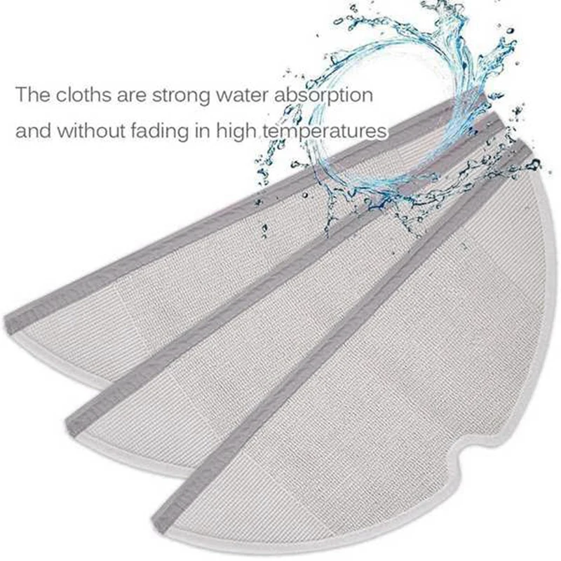 

for Xiaomi Roborock Vacuum Cleaner Part Kit Side Brush HEPA Filter Mop Cloths Water Tank Replacements Accessories