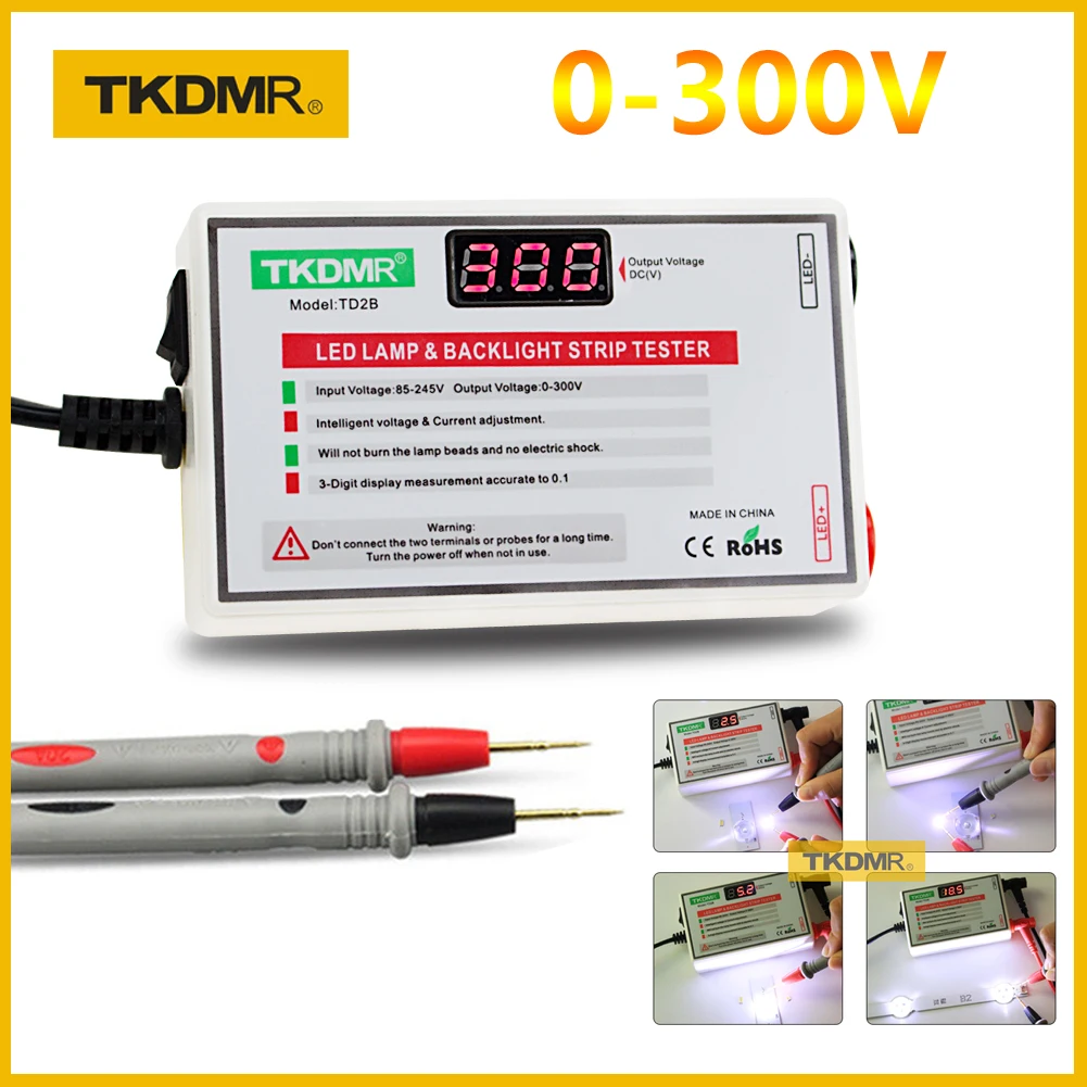 2020 TKDMR Новый светодиодный Тесты er 0 300V Выход ТВ Подсветка Многофункциональный