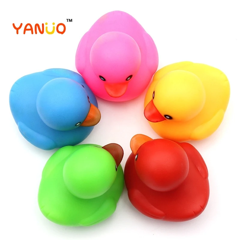 YANUO резиновые утки для милых Резиновых Уток Игрушки ванны игрушка купания