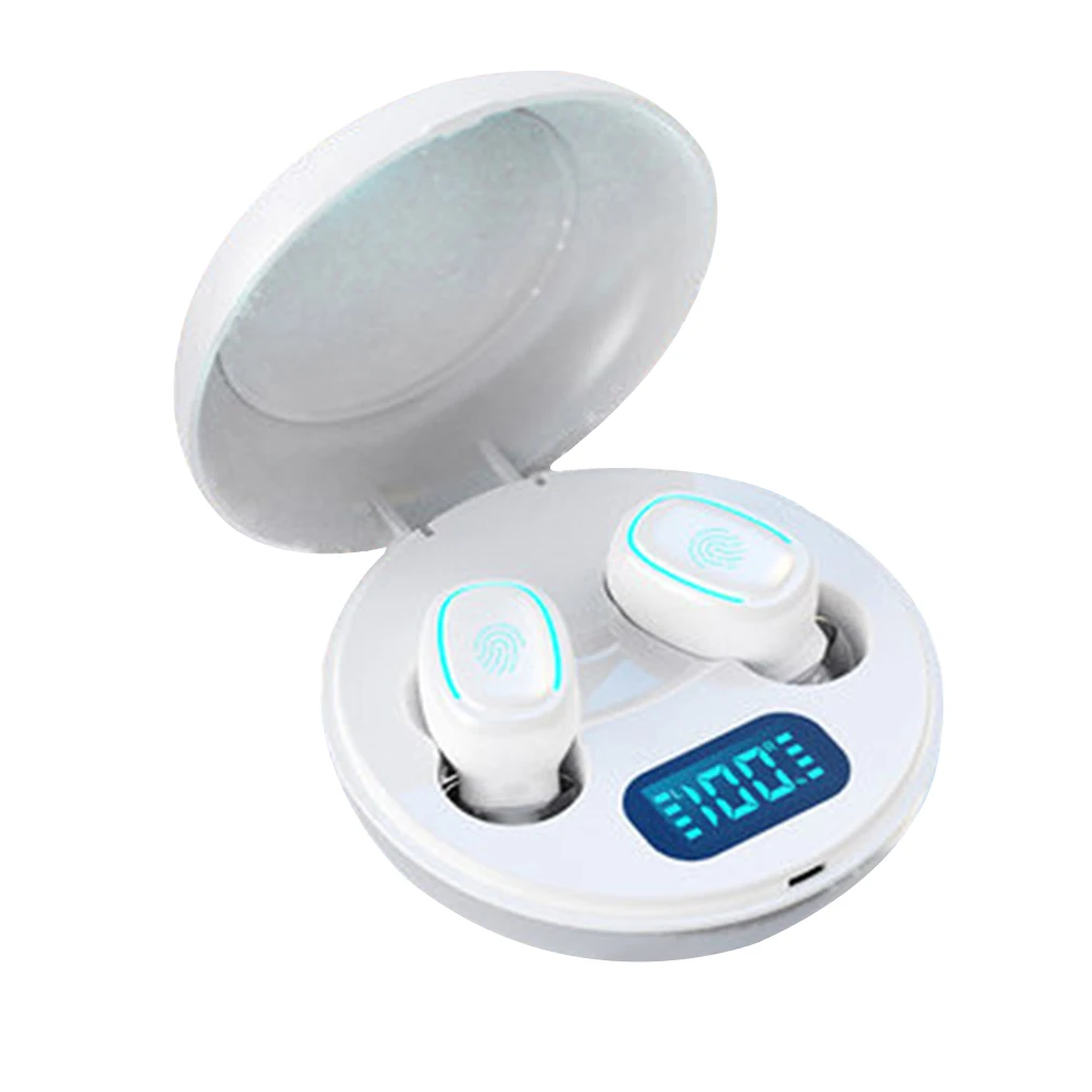

FLUXMOB A10 TWS Wireless 5.0 Bluetooth Earphones Noise Cancelling LED Display Screen In-ear Headset 3D Stereo Earbuds