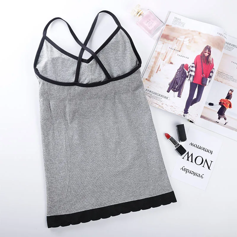 Сексуальное Спортивное женское нижнее белье однотонный кружевной топ с двойным v