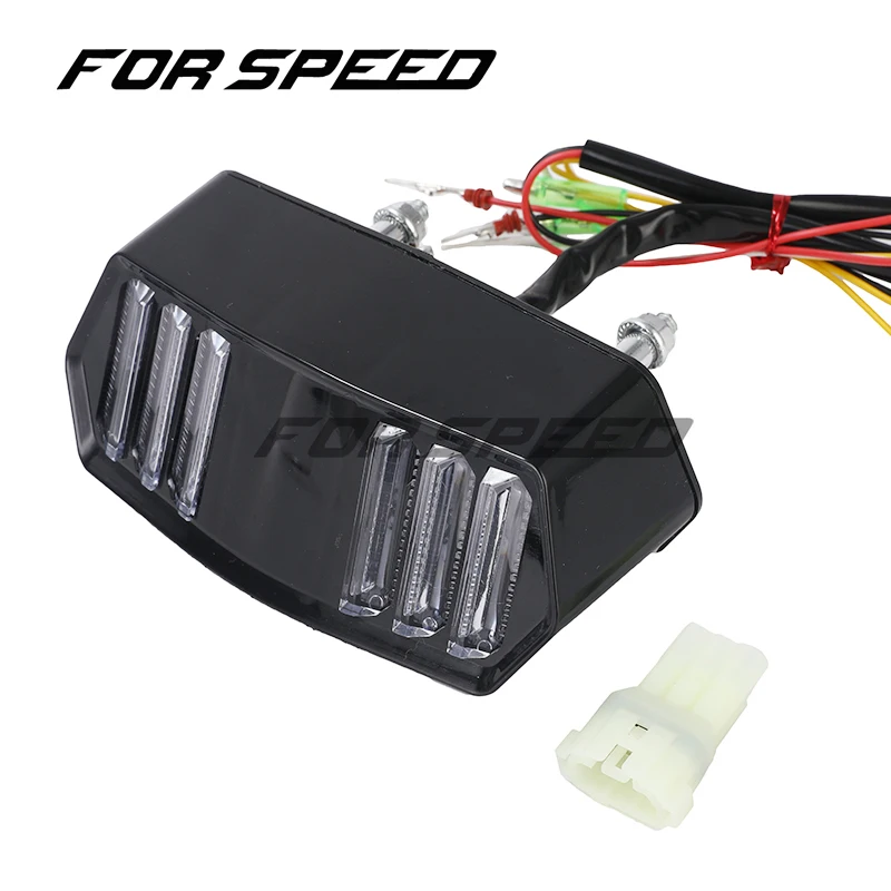 

Motorcycle LED Tail Light Rear Light Signal Lights Running Turn Signal Indicator Lamp For Honda MSX125 CBR650F CTX700 CTX700N