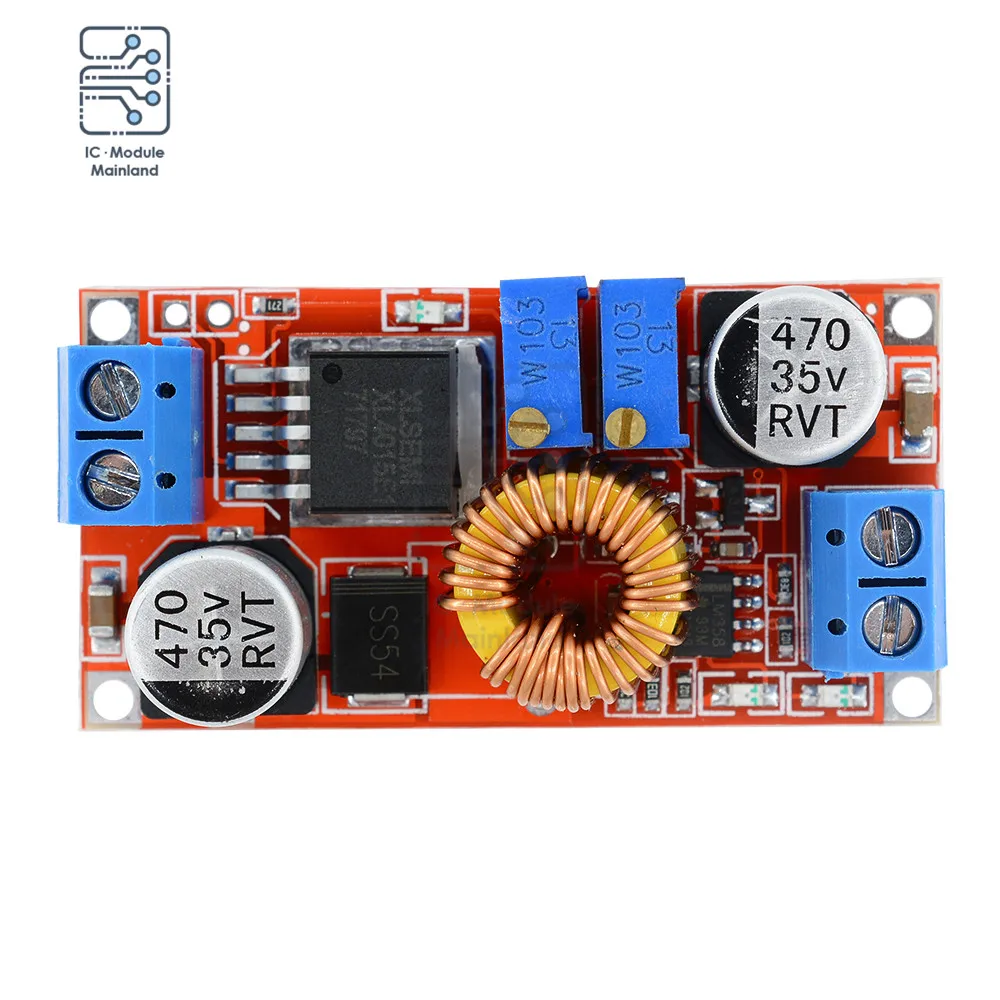 

5A XL4015 Constant Current Constant Voltage Step-Down Charging Board DC 5V-32V to 0.8V-30V Buck Converter Battery Charger Board