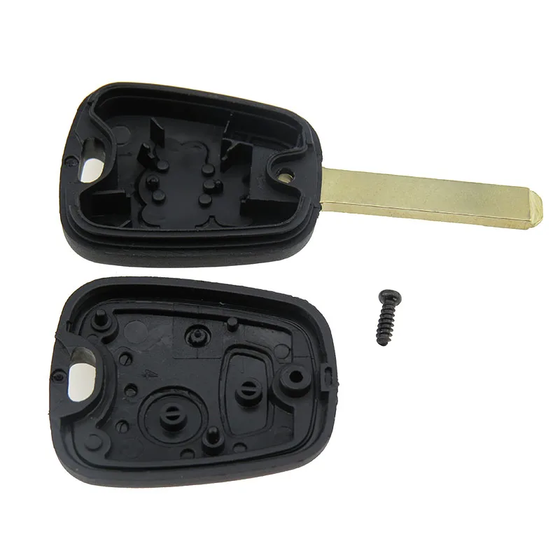 Для Peugeot 307 107 207 407 для Citroen C1 C2 C3 C4 XSARA Picasso 2 кнопки дистанционного ключа автомобиля