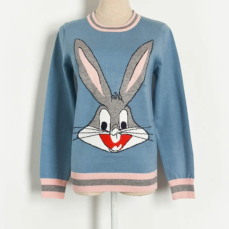 Милые женские свитера и пуловеры новинка 2020 жаккардовый вязаный пуловер с