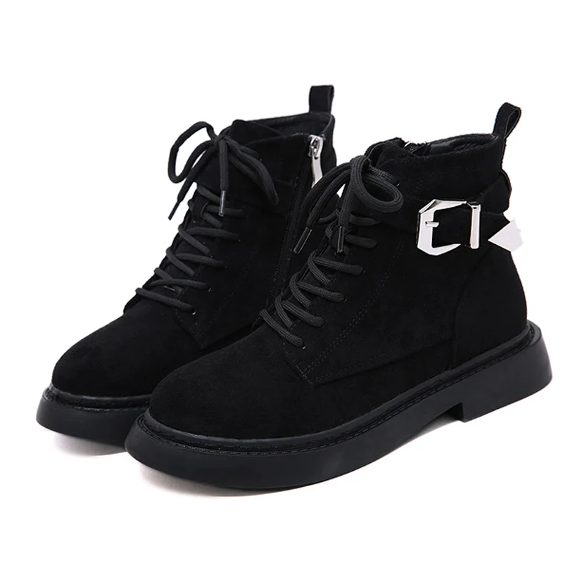 Женская зимняя обувь Новое поступление боевые военные ботинки женские