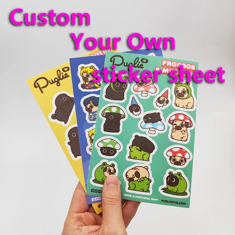 На заказ лист наклеек с возможностью нанесения собственного логотипа этикетка