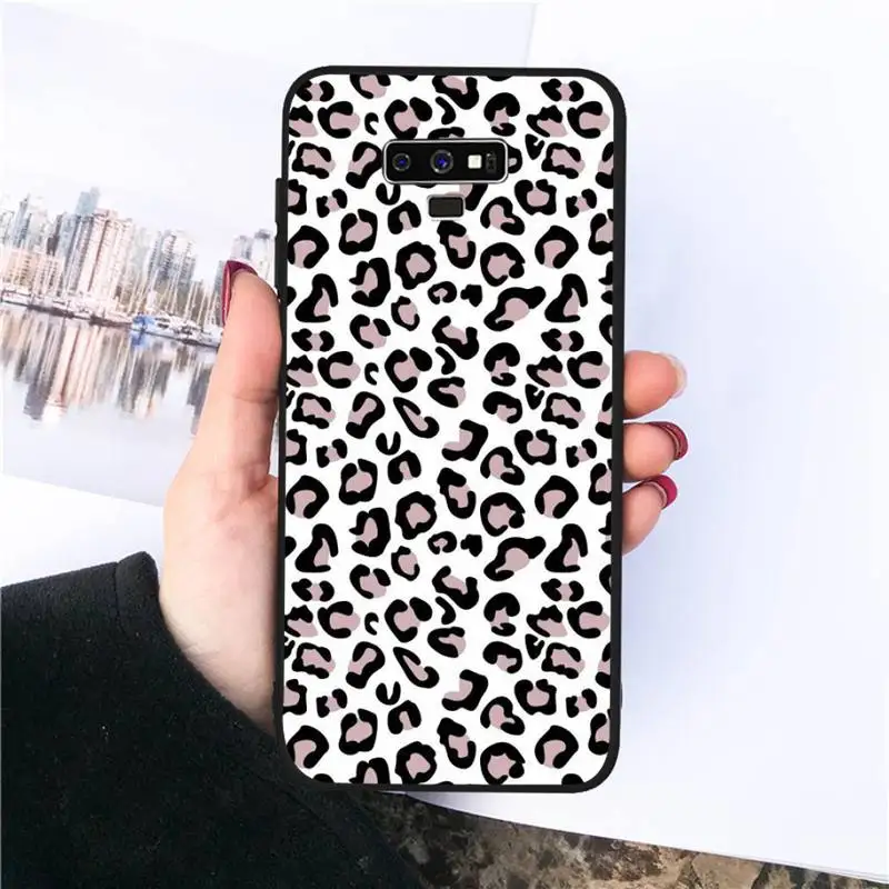 

Leopard Print Pattern Phone Case For Samsung S20 Ultra S7 edge S8 S9 S10 plus note9 10 20 A50 51 71