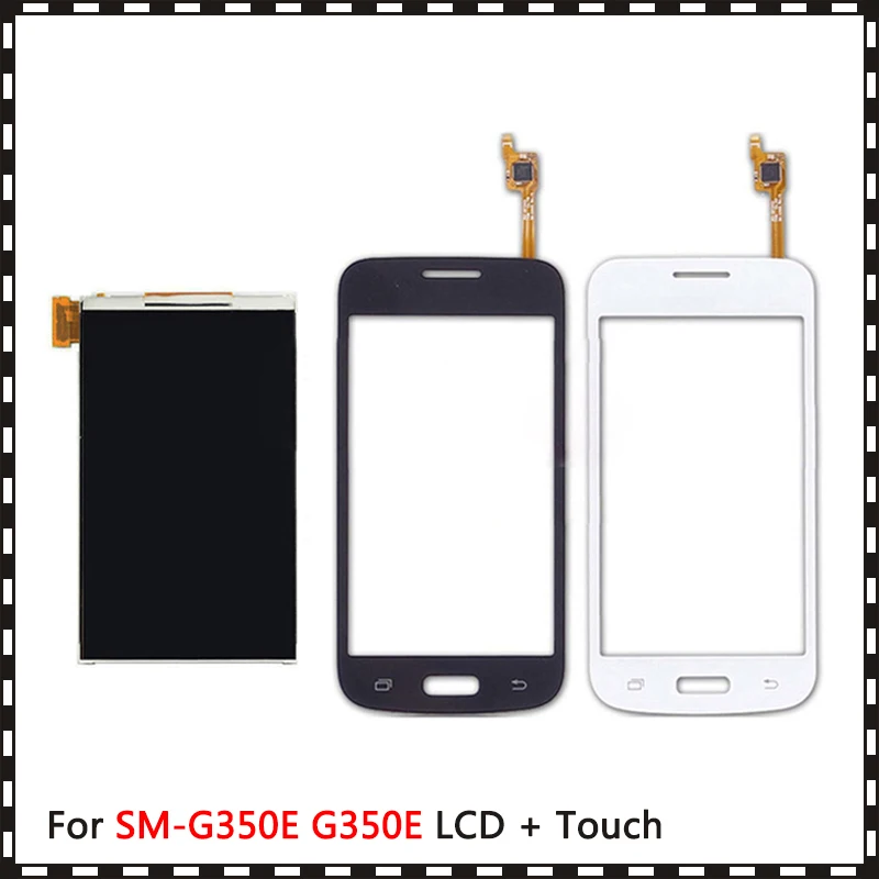 Новый высококачественный ЖК дисплей 4 3 ''для Samsung Galaxy Star 2 Plus SM G350E с сенсорным