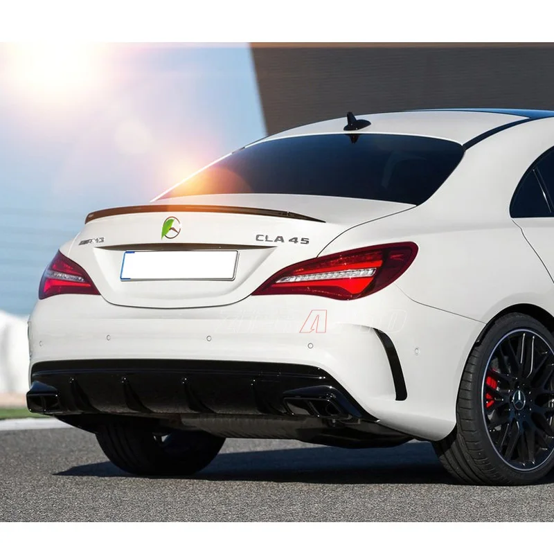 Спойлер из углеродного волокна для Mercedes-Benz CLA-Class CLA45 AMG CLA180 200 220 250 2014 UP C117 OEM стиль