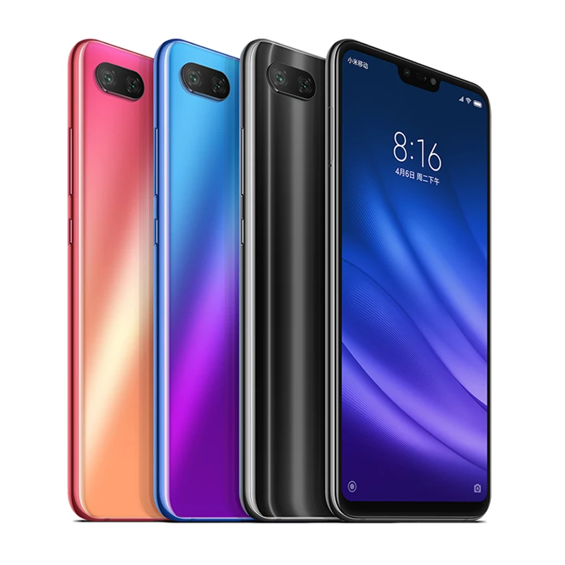 Xiaomi Mi 8 Lite смартфон с восьмиядерным процессором Snapdragon 660 ОЗУ 6 ГБ ПЗУ 128 26 дюйма 19:9 24