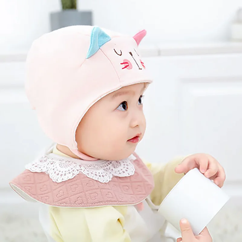 Шапки с вышивкой для новорожденных на Возраст 3-10 месяцев | Детская одежда и обувь