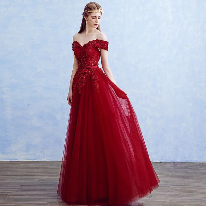 Длинное платье подружки невесты розовое бордовое серебристое серое из тюля с