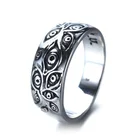 Мужское Винтажное кольцо Delysia King, эксклюзивное кольцо с резьбой в виде индивидуального персонажа, Аксессуары для мотоцикла Вечерние