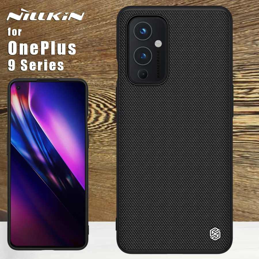 

Nillkin Textured Case for OnePlus 9 case back cover protective Nilkin nylon fiber TPU PC 360 cases for OnePlus 9 Pro 9R