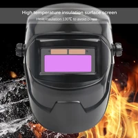 black automatic welding mask welding helmet shield light darkening hood with screen for mig tig arc welding mask for worker