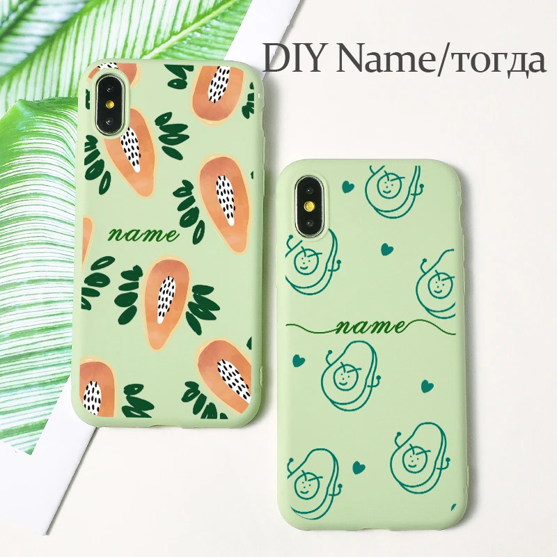 Чехол сделай сам с логотипом имени для iPhone 11 Pro Max X r s мягкий силиконовый чехол