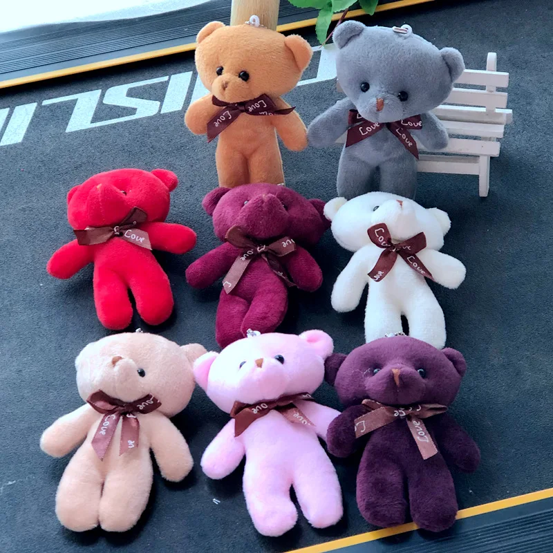 Лента Мишка Брелоки для ключей милый медвежонок сумка детей женская Подвеска