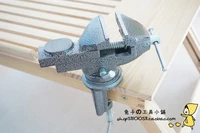 65mm small mini table vise small cast iron diy 360 degree rotation bench vise