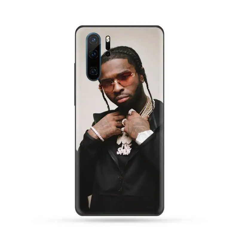

Rapper Pop Smoke Phone Case For Huawei Mate 9 10 20 Pro lite 20x nova 3e P10 plus P20 Pro Honor10 lite