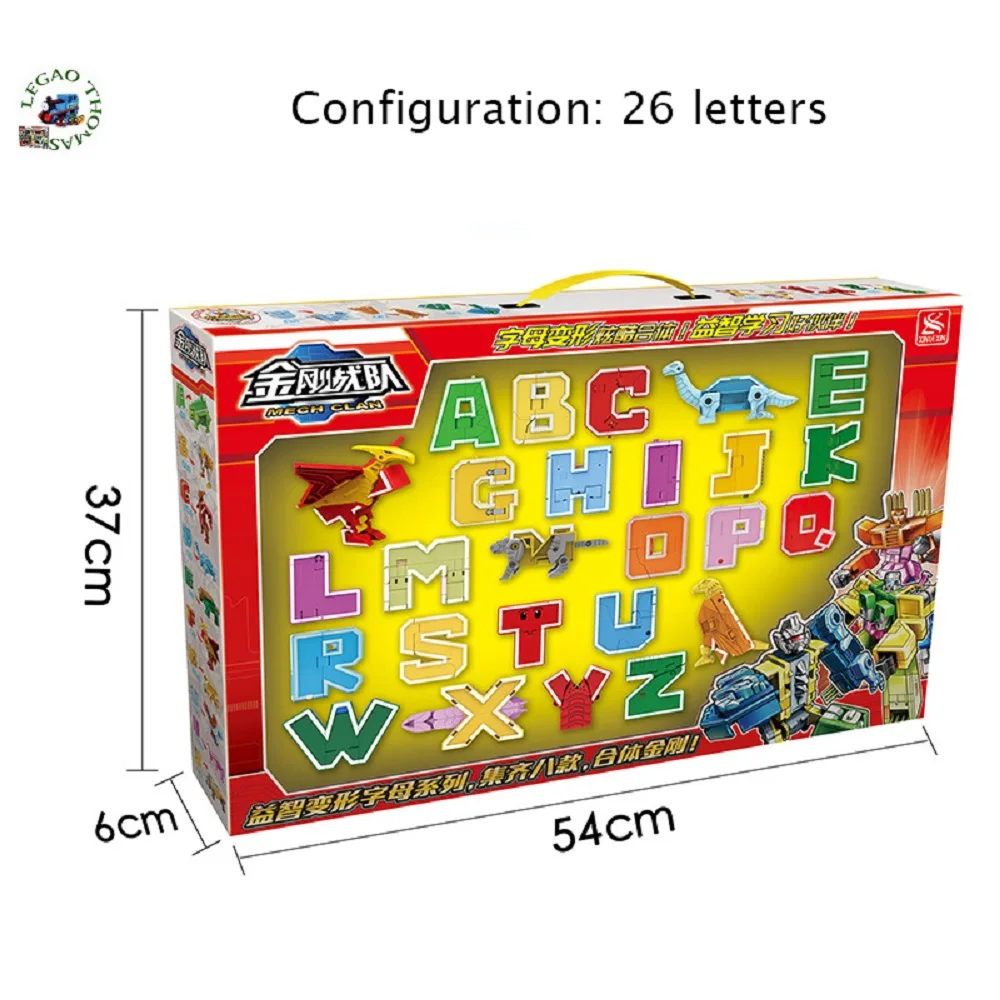 LEGAO THOMAS Цифровой Трансформируемый Игрушечный Автомобиль Fit Robot Boy детская