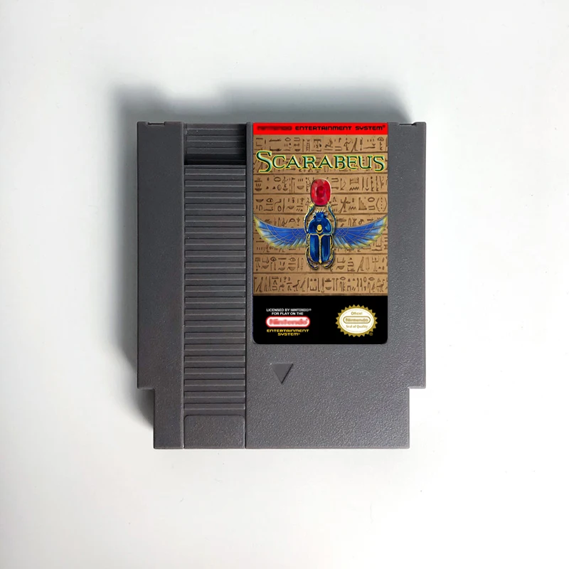 

Scarabeus Game Cartridge For NES Console 72 Pins