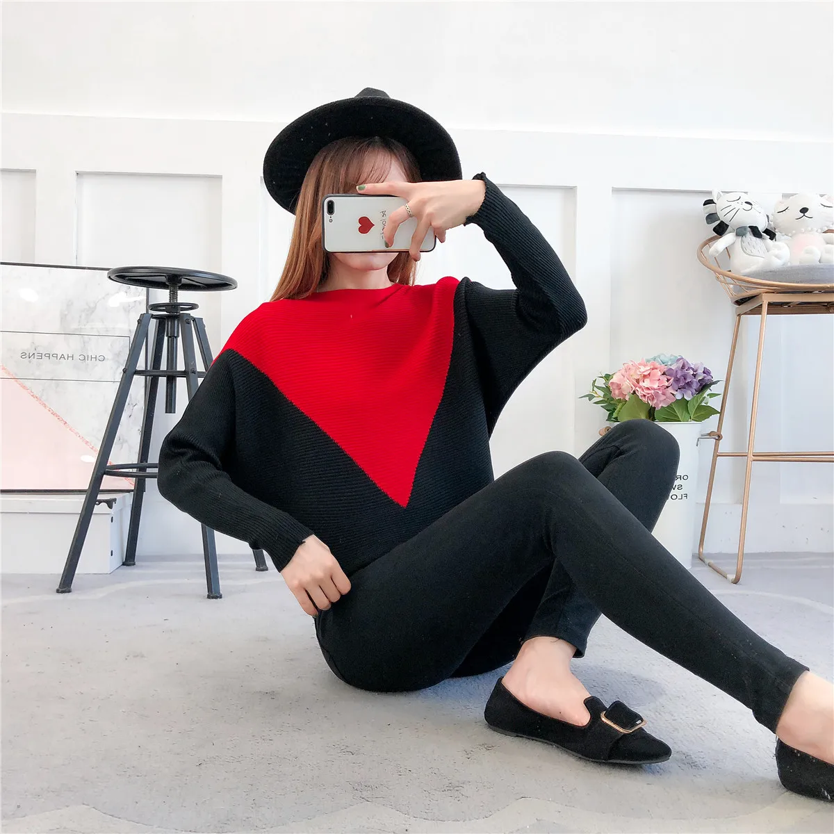 

Fa1167 2019 new autumn winter women fashion casual warm nice Sweater knitted sweater korea