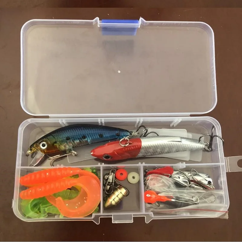 Набор рыболовной приманки Lu Ya 24 шт. набор бионических приманок для рыбалки