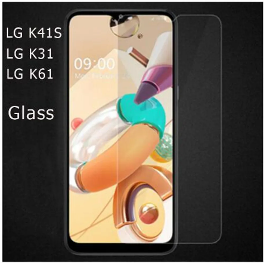 Для LG K41S K31 K61 защитная пленка из закаленного стекла Взрывозащищенная для K 31 61