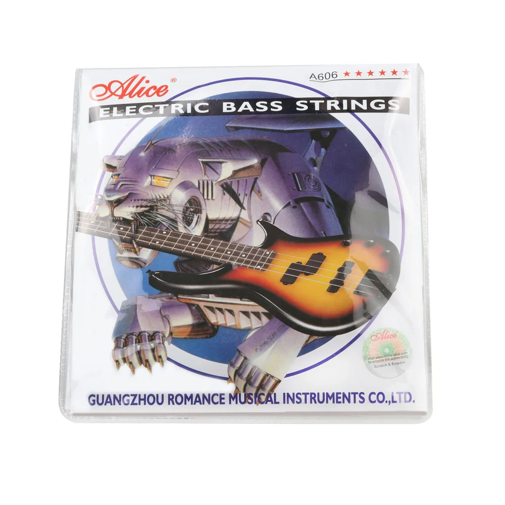 Professional Alice Electric Bass String 5-string set Nickle Alloy Wound 045 065 085 105 130 Nickel Plated Steel Core String